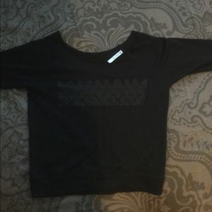 FABLETICS Black Crop Top